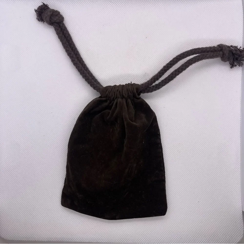 Michael Kors Velour Brown Gift Dust Bag 4” x 3” in.